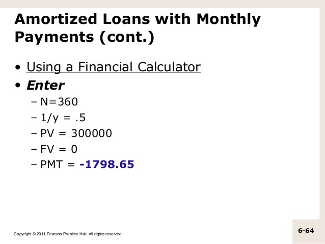 Using the Time Value of Money