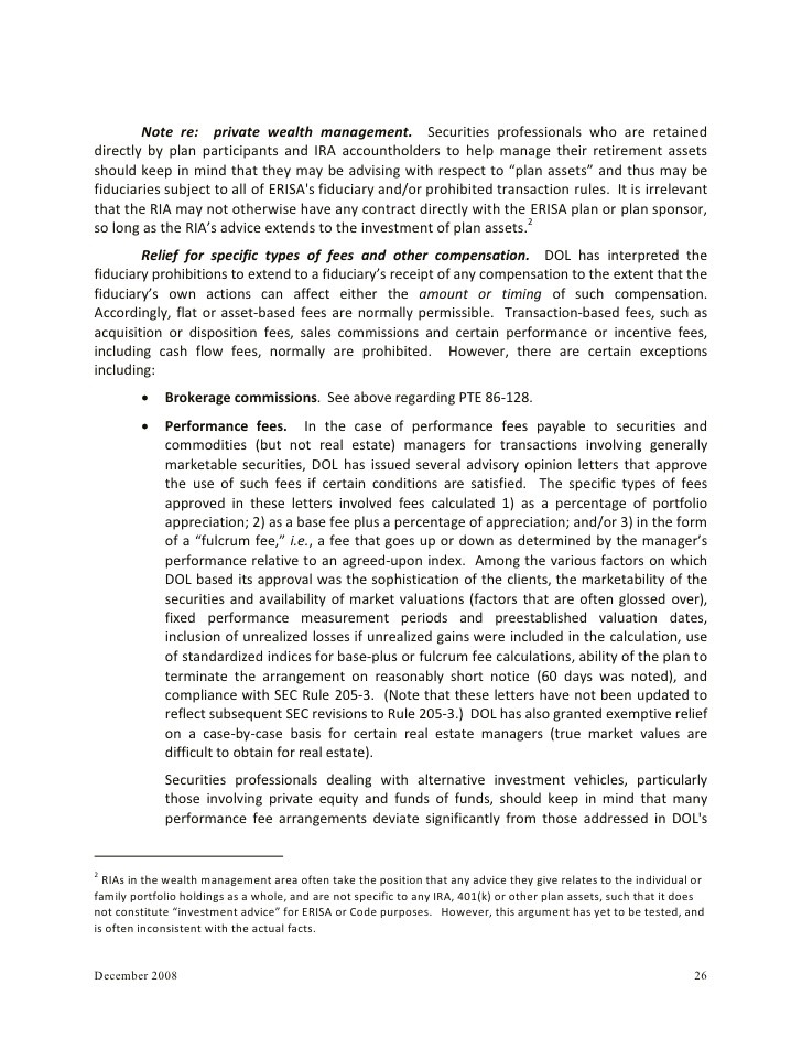 What every fund manager should know about managing ERISA plan assets