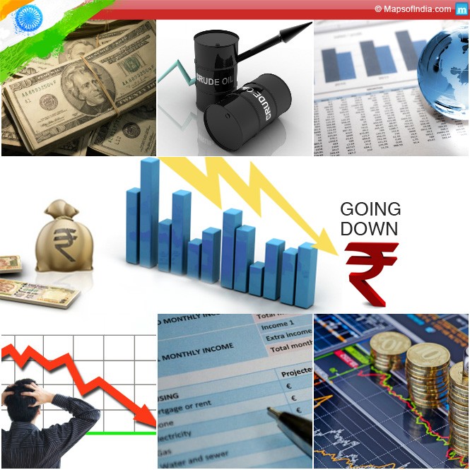 What is the reason behind rupee value depreciation