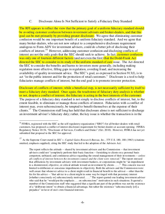 What You Need To Know About The Fiduciary Standard_1 What You Need To Know About The Fiduciary Standard_1