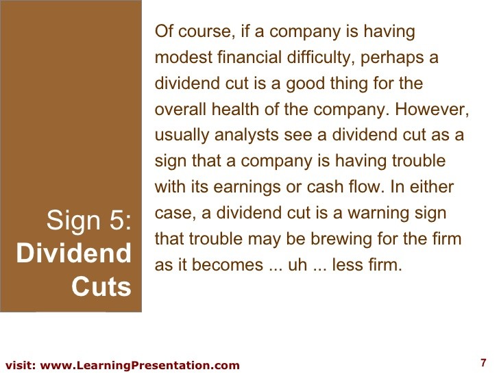 Why Dividend Cuts Are a Good Thing