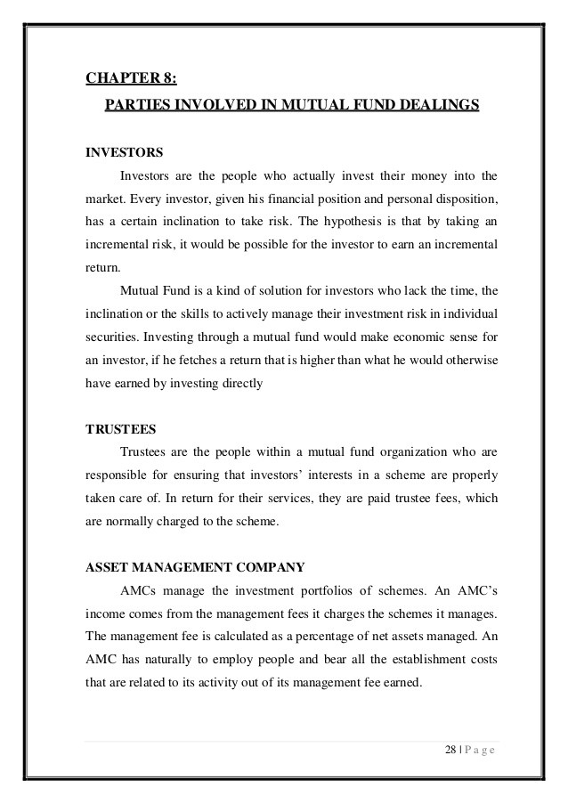 THE FUND EVERY INVESTOR SHOULD INVEST IN