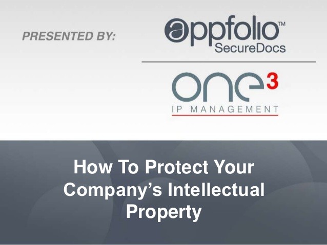 10 Ways to Protect Your Intellectual Property