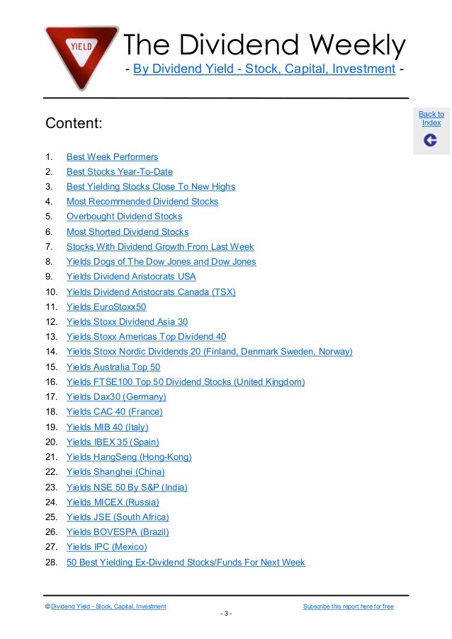 20 Singapore Dividend Smallcap for 2013