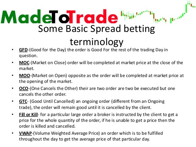 A Basic Introduction to Spread Betting and CFDs A Basic Introduction to Spread Betting and CFDs