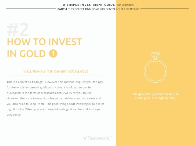 Beginner s guide to investing in gold