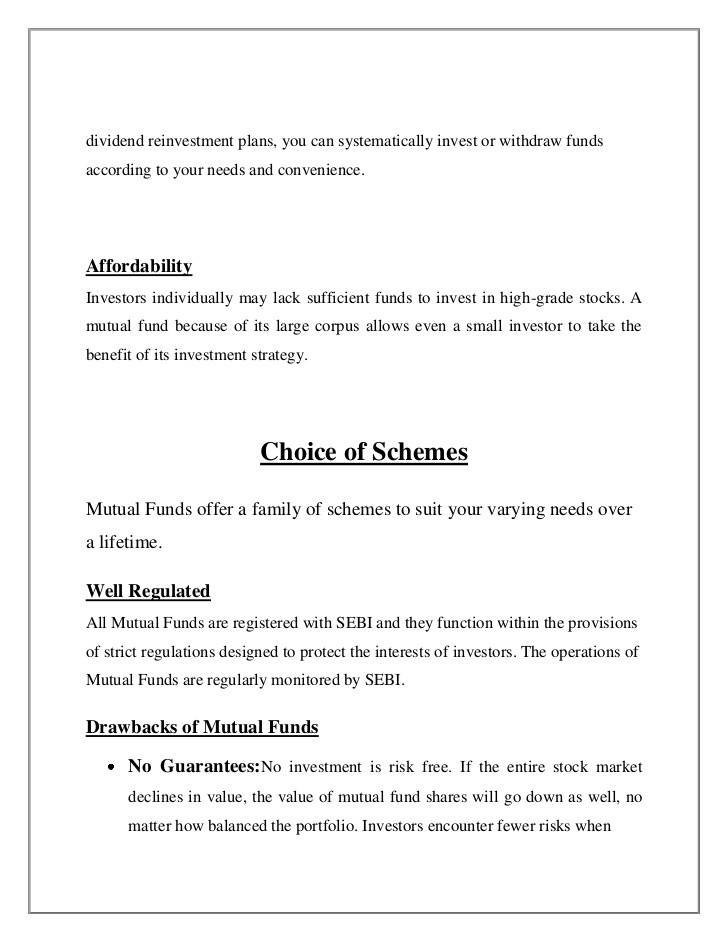 A short history of mutual fund fees and commissions