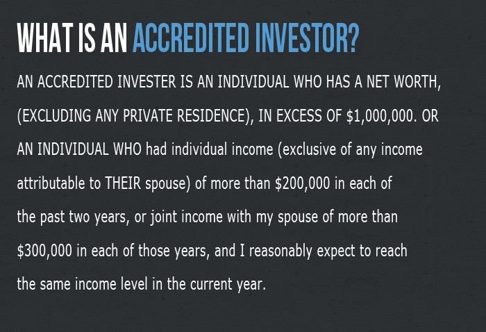 Are You a Qualified Investor