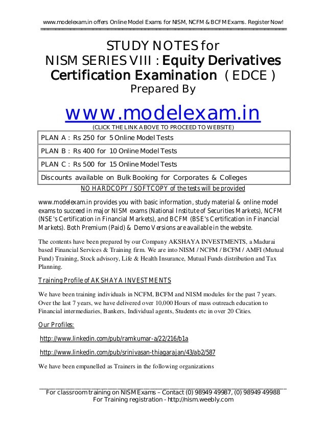 Derivatives Study Center Primer on Derivatives Instruments