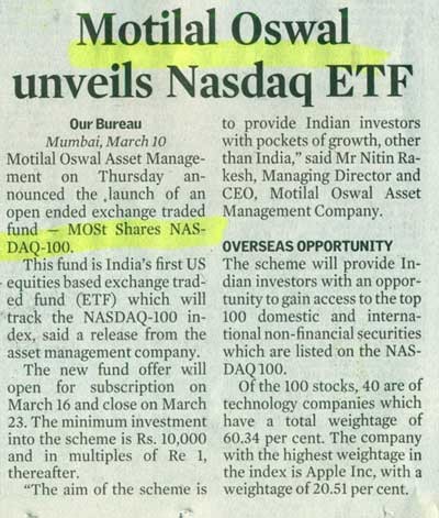 ETFs are an ideal hedge in a multiclassasset portfolio Economic Times