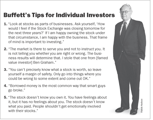 Five Real Estate Tips from Warren Buffett