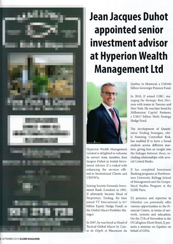 Globe Investor Magazine