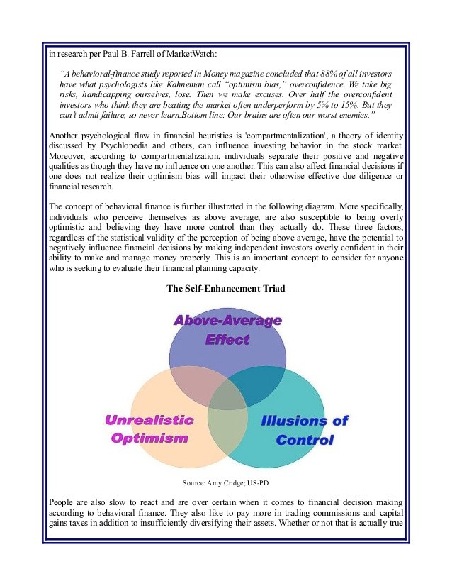 Investing Psychology The Effects of Behavioral Finance on Investment