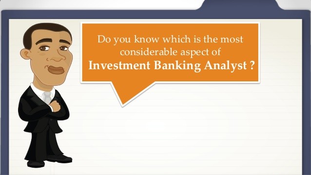 How Do I Become An Investment Banking Analyst