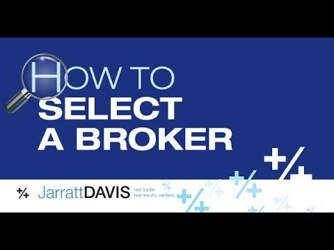 How to select a forex broker