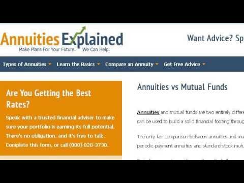 Indexed Annuities Vs Mutual Funds