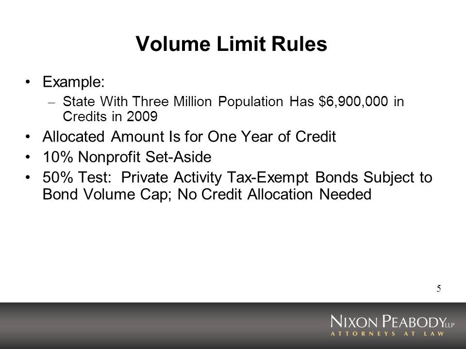 Low Income Housing Tax Credits 101