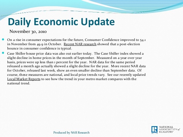November Economic Update