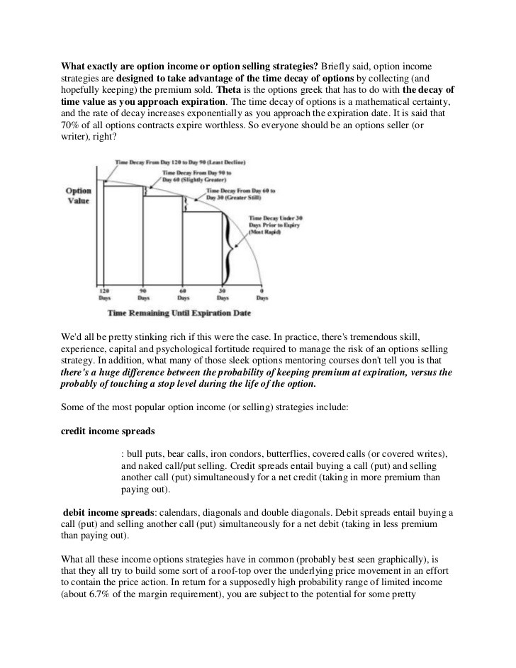 Options Trading Buy Options For Swing Trading Profits Or Sell Options For Time Decay