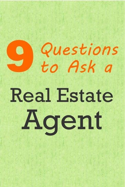 Questions to ask a realtor when interviewing them