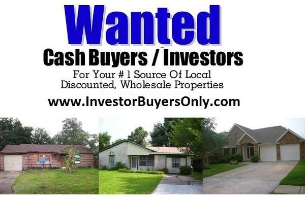 Real estate rewards for cash buyers