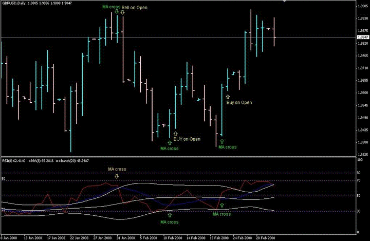 RSI Indicator v Action Forex Trading Strategies Systems Reviews