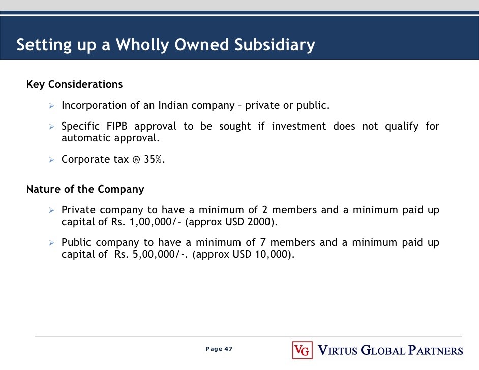 Some Considerations for Private Investment Partnerships