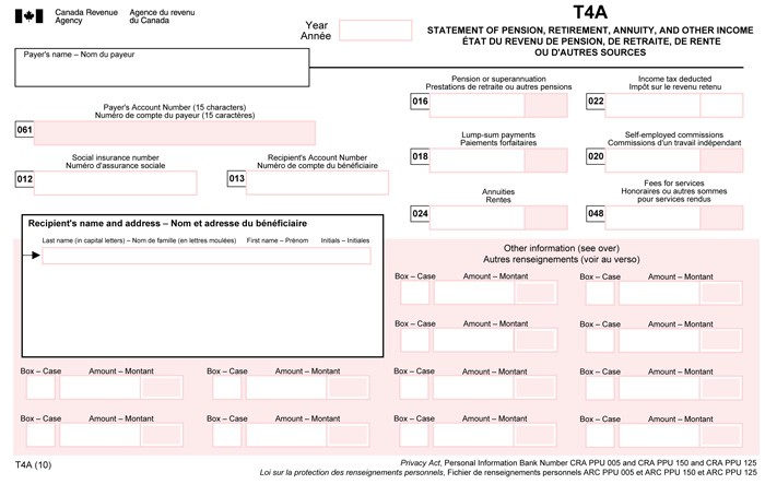 T5 Tax Slips for Canadian Income Tax Returns