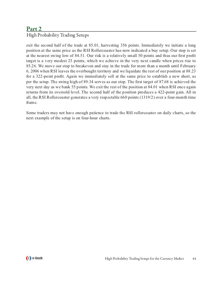Technical Trading Systems RSI Rollercoaster