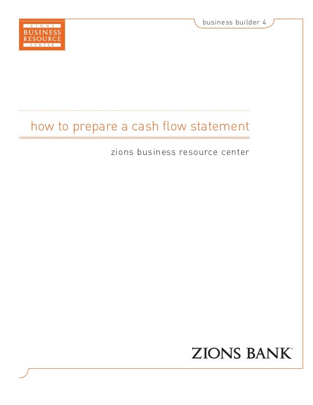 The Trade Creditor s Guide to the Statement of Cash Flows