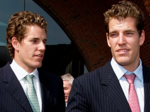 The Winklevosses Bitcoin worth 100 times more