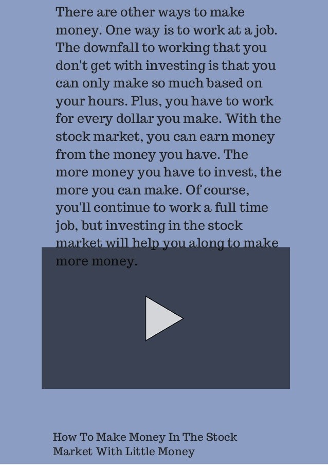 This is Why You Can t Make Money in the Stock Market