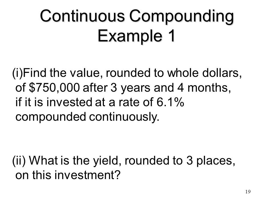 What is Continuous Compounding