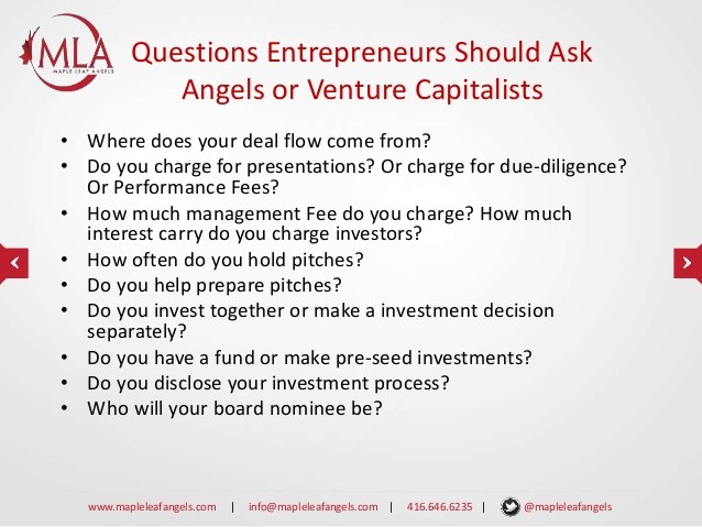 10 Questions Venture Capitalists and Angel Investors Are Going To Ask