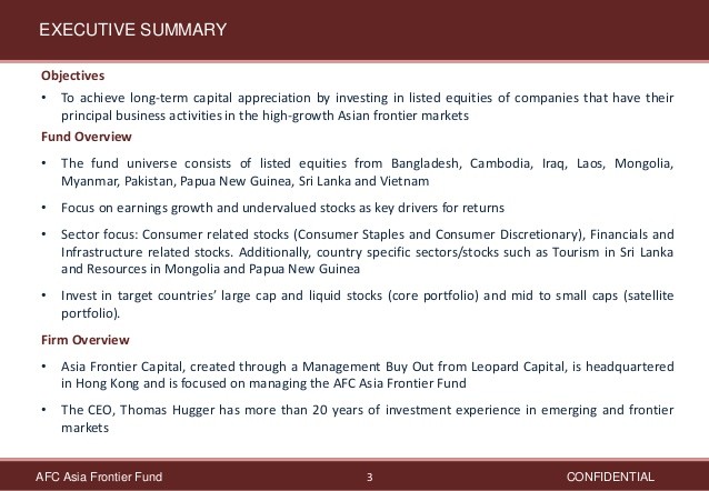 Asia Frontier Capital Lt a fund management company managing equities in Asian frontier