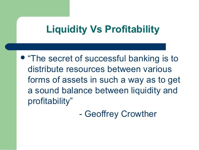 Banking Liquidity V