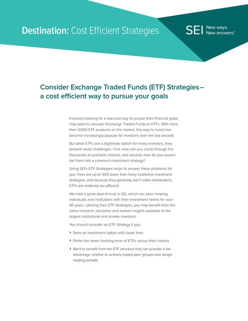 ETF Strategies