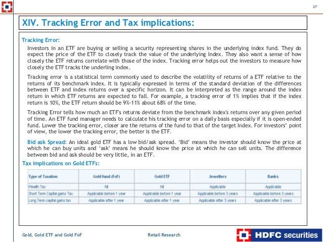 ETF Tracking Errors Is Your Fund Falling Short