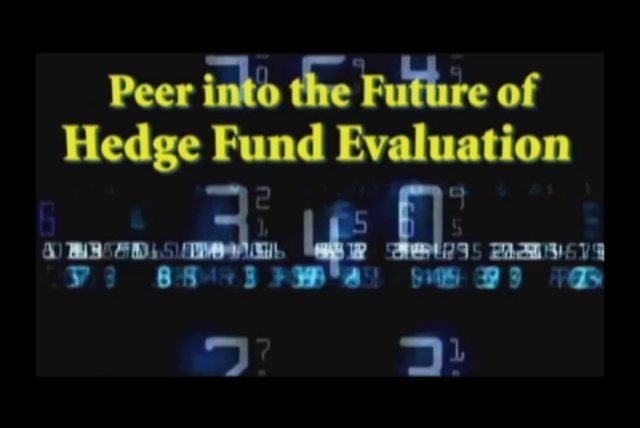 Evaluating hedge fund performance