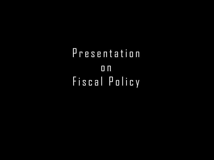 Fiscal Policy_1