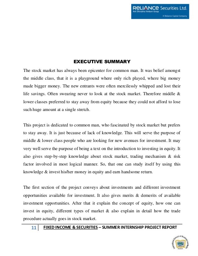 Global Securities Common Stock and Fixed Income Products