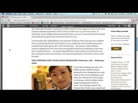 Gold Price Forecast and Silver Outlook for February 25 – March 1 2013