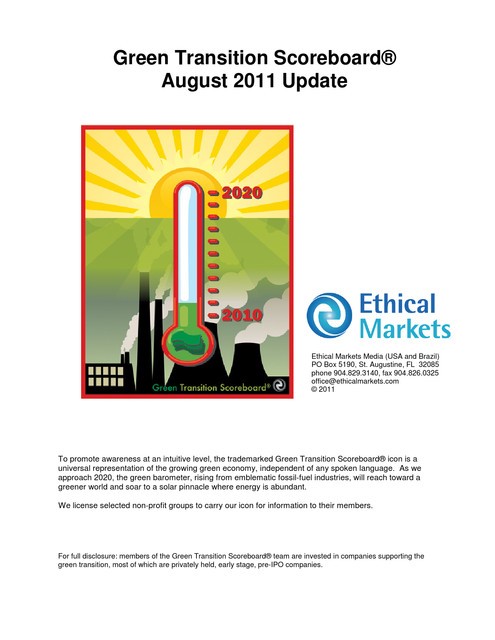 Green Transition Scoreboard