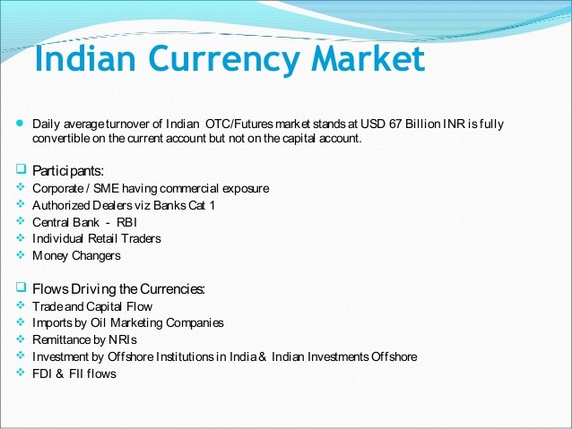 Hedging Exposure to the Indian Rupee