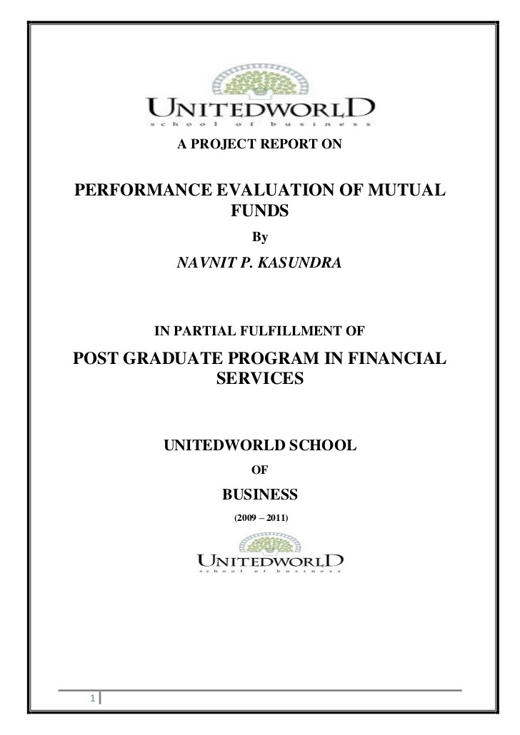 How To Evaluate Performance of Your Mutual Fund How To Evaluate Performance of Your Mutual Fund