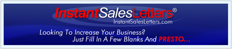 Instant Sales Letters