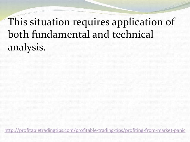 Profiting from Fundamental Analysis