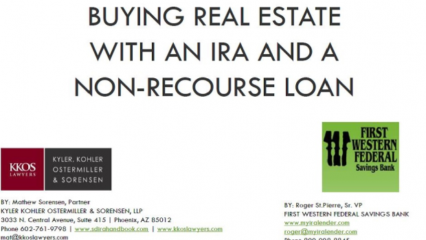 Self Directed IRA How to Buy Real Estate With Your IRA