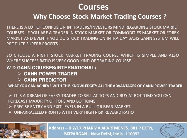 Stock Market Trading Courses and Classes