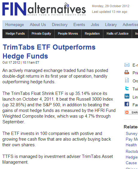 ETF Strategy That Outperforms Hedge Funds ETF Strategy That Outperforms Hedge Funds